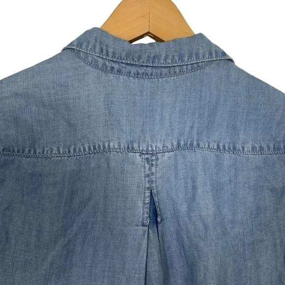 Bella Dahl Chambray Button Down Shirt - Picture 6 of 10